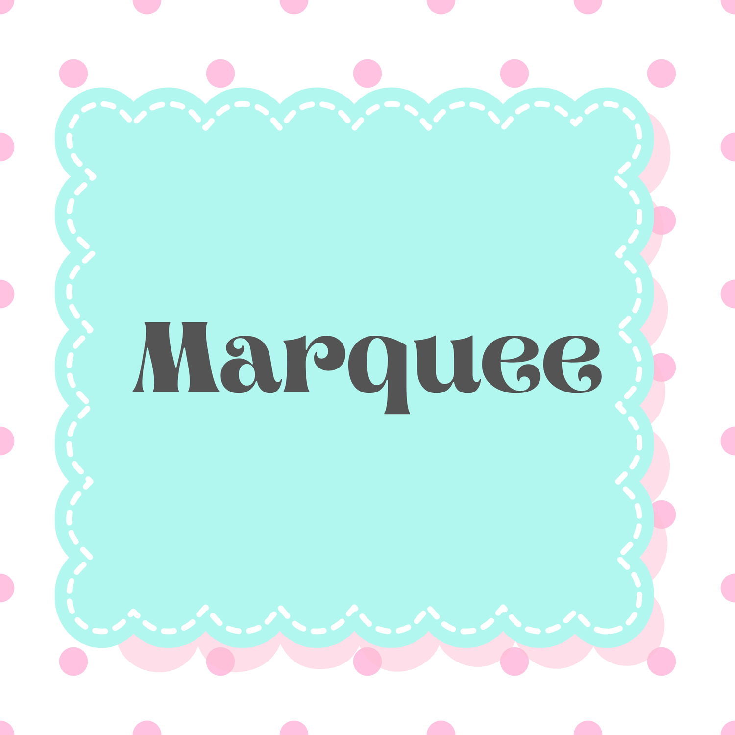Marquee Letters