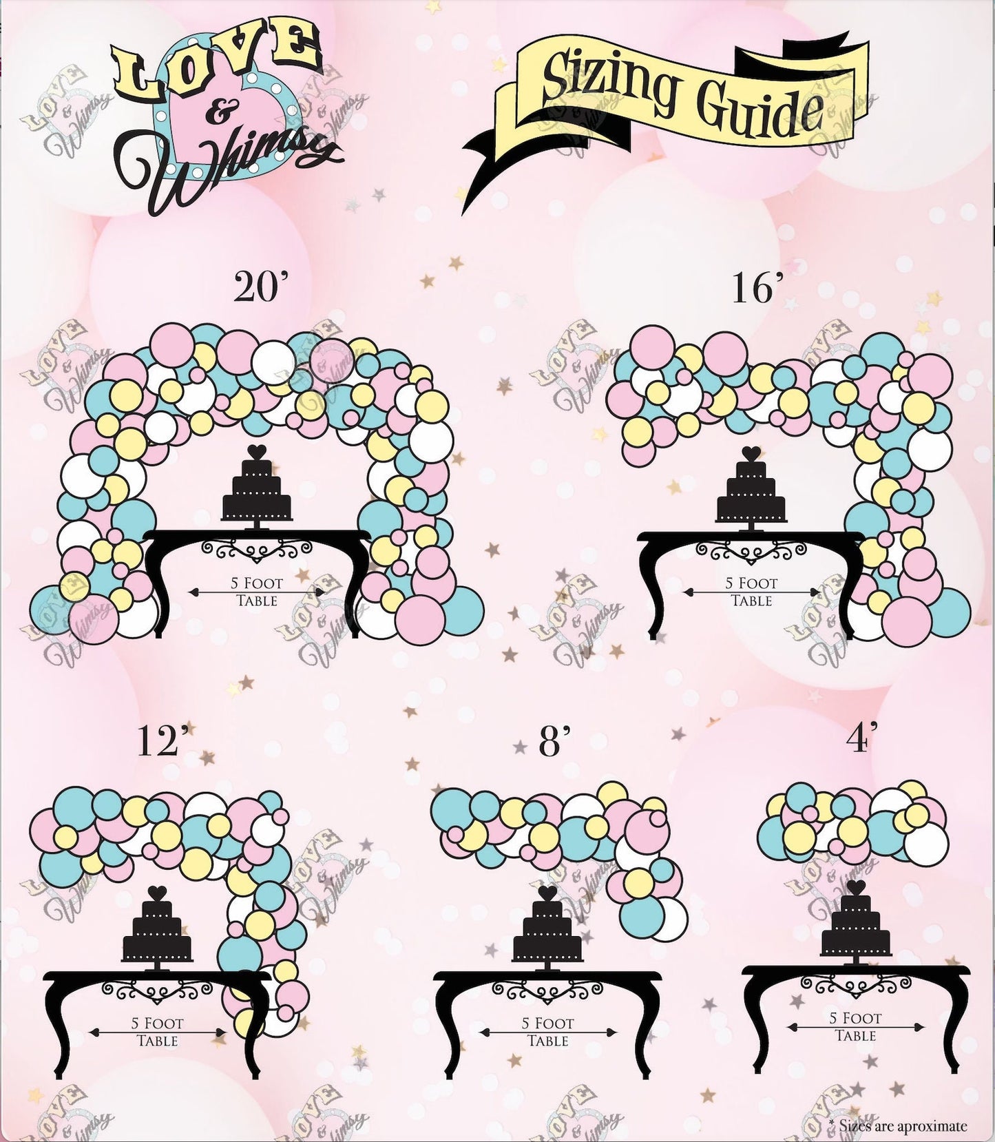 You are My Sunshine! Pastel Yellow and Pink Balloon Garland Kit