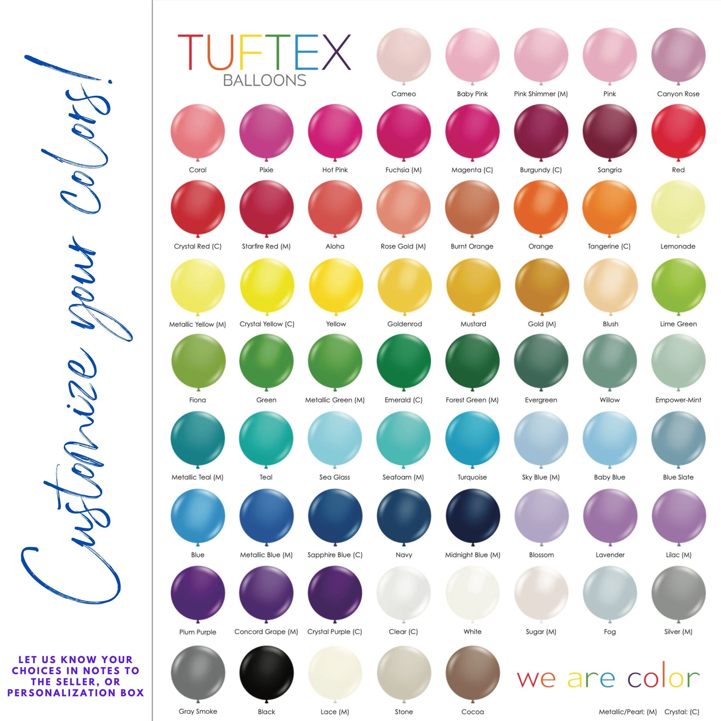 Choose Your Own Colors and Customize Your Balloon Garland Kit