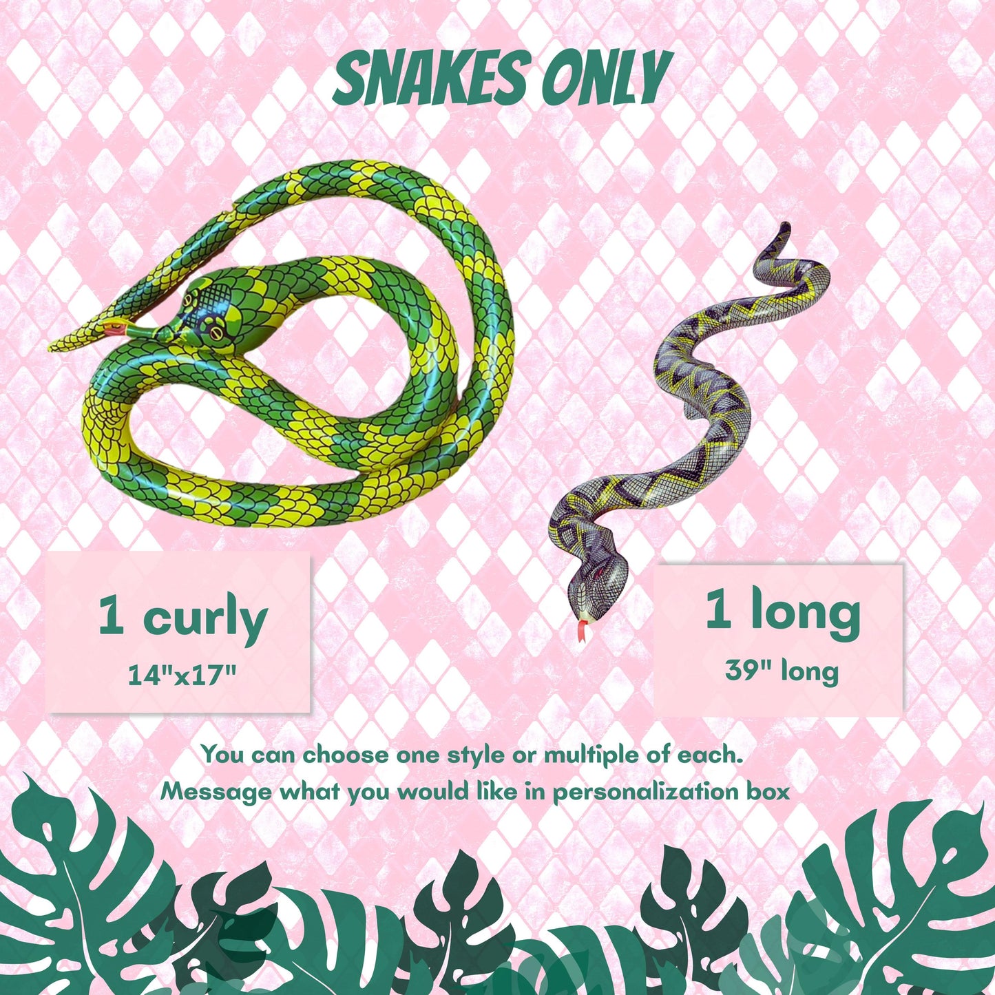 Reptile Party Decor Kit