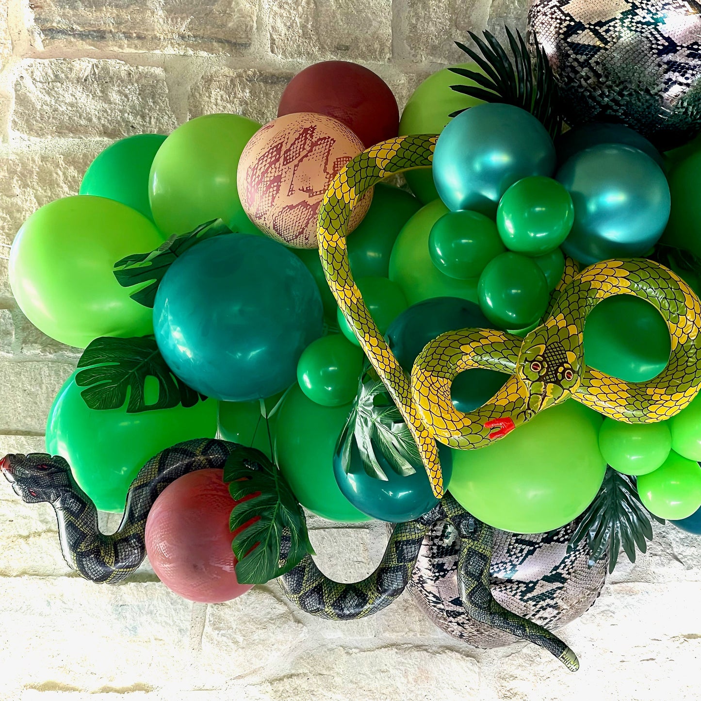 Reptiles and Snakes Balloon Garland Kit