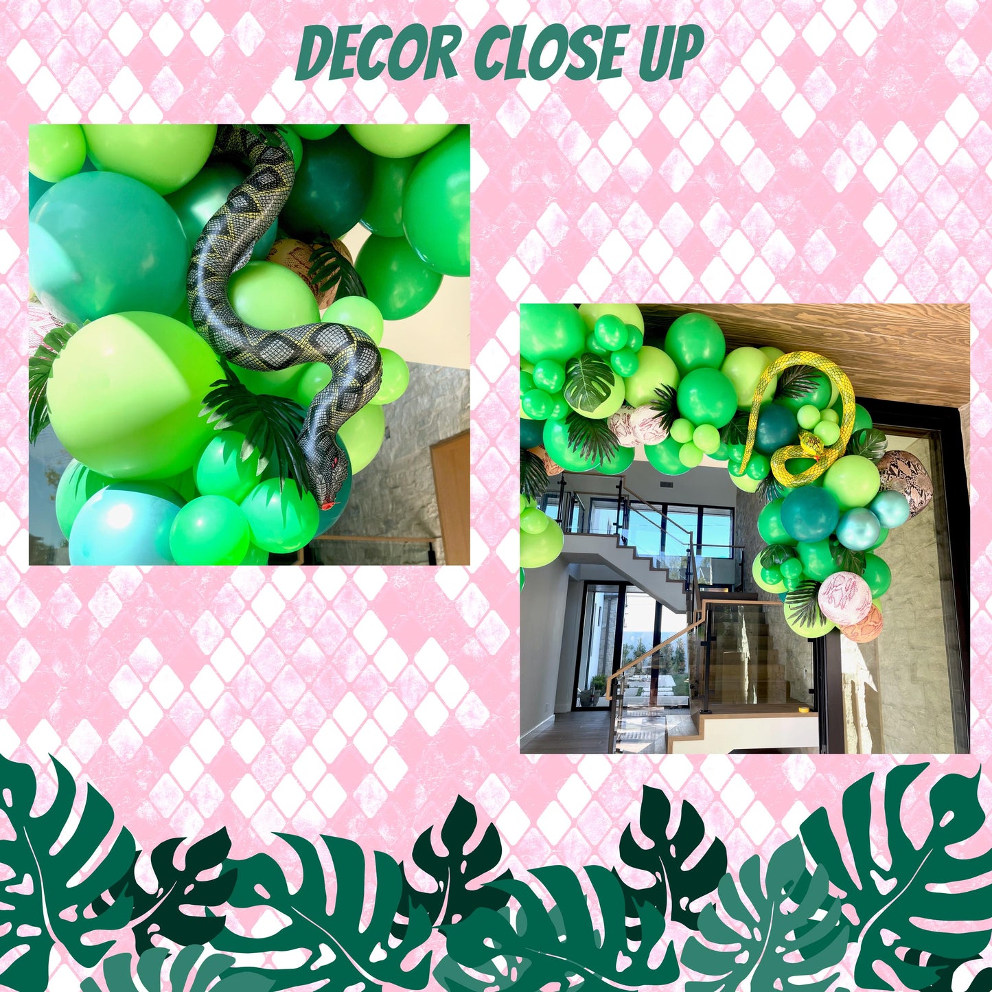 Reptile Party Decor Kit