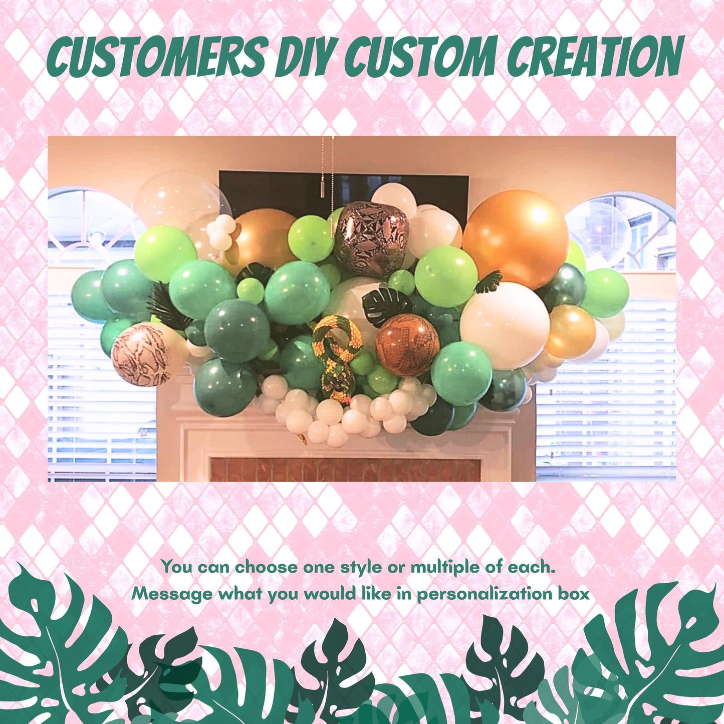 Reptile Party Decor Kit