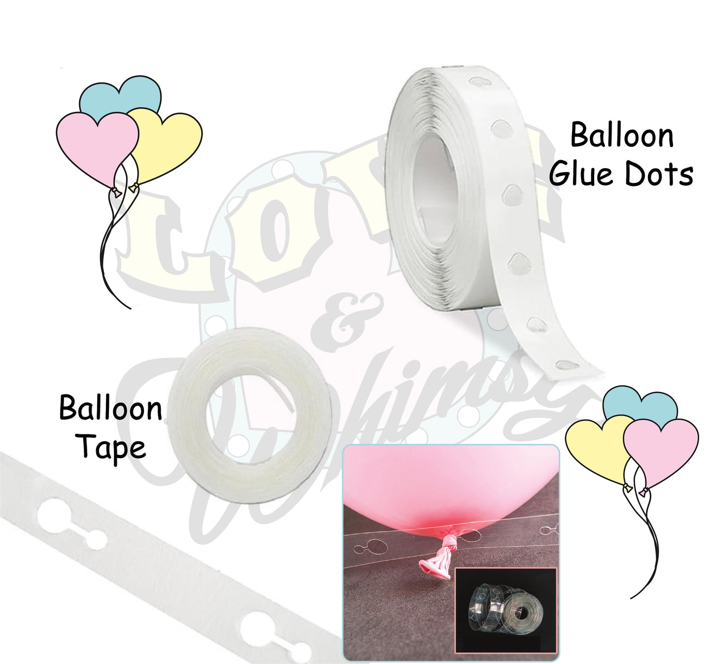 Coquette Pink and White Balloon Garland Kit