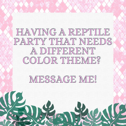 Reptiles and Snakes Balloon Garland Kit