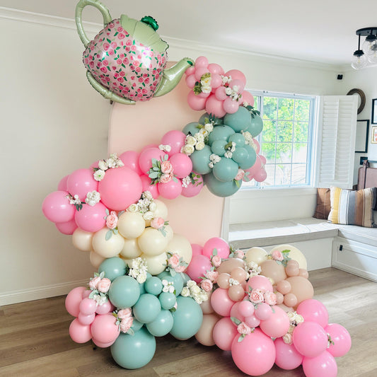Let's Partea! Tea Party Balloon Garland Kit